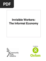 Invisible Workers: The Informal Economy