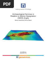 HMHS Anglia Marine Geophysical Survey Report