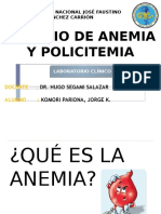 Anemia y Policitemia