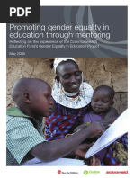 Promoting Gender Equality in Education through Mentoring