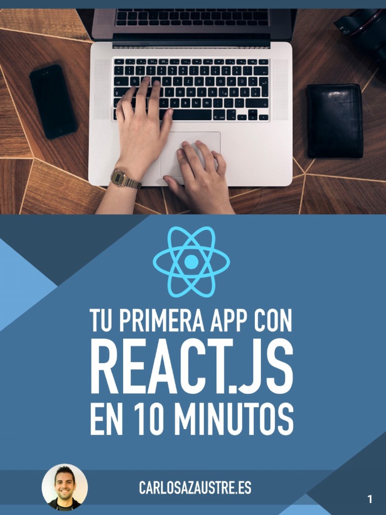 Crea tu primera webapp con React | PDF | Script Java | Aplicación web