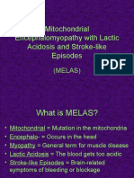 Mitochondrial Encephalomyopathy With Lactic Acidosis and Stroke-Like Episodes