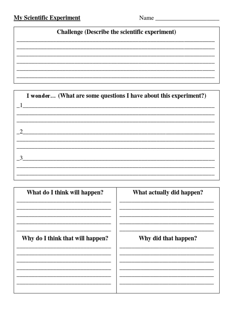 Scientific Method Graphic Organizer | PDF | Teaching Methods & Materials