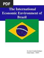Download The International Economic Environment of Brazil by Joyner Rodrigues SN34085367 doc pdf
