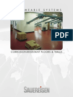 Impermiable Systems Corrosion Resistant Floors Walls Brochure