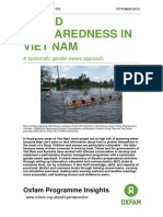 Flood Preparedness in Viet Nam: A Systematic Gender-Aware Approach