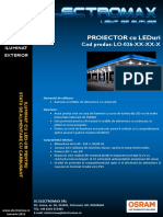 Proiector Cu Leduri Lo 026 XX XX X 1010 PDF