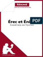 Chrétien de Troyes - Erec Et Enide (Résumé)
