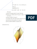 A) Required Plot of F (X, Y)