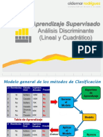 Análisis Discriminante 