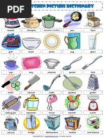 Kitchen Utensils Esl Picture Dictionary Worksheet (1)