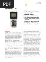 TTR-3000 3-Phase Transformer Ratiometer | PDF | Power Engineering ...