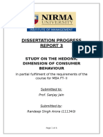 Dissertation Progress Report 3 (RSA)