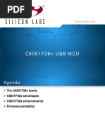 C8051F380 USB MCU Overview