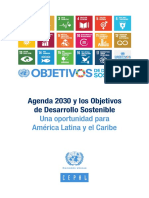 Agenda 2030. Objetivos Desarrollo Sostenible