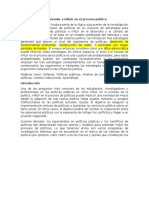 Traduccion -Comprender e Influir en El Proceso Político