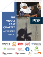 The Middle East Quartet: A Progress Report