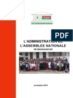 l Administration de l Assemblee Nationale de Madagascar - Novembre 2014