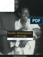 Gender, Development, and Marriage