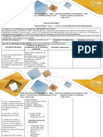 Guía de Actividades y Rúbrica de Evaluación-Fase 1-Conocer Los Fundamentos de La Epistemología