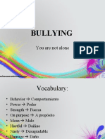 Bullying: You Are Not Alone