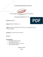 Mongrafico Deterioro, Destrucción, Extravío y Sustracción Títulos Valores