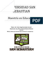 Sistema de Evaluacion Por Competencias