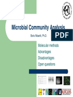 Microbial Community Analysis Methods