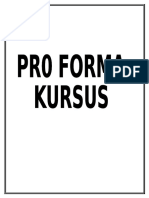 Pro Forma Kursus