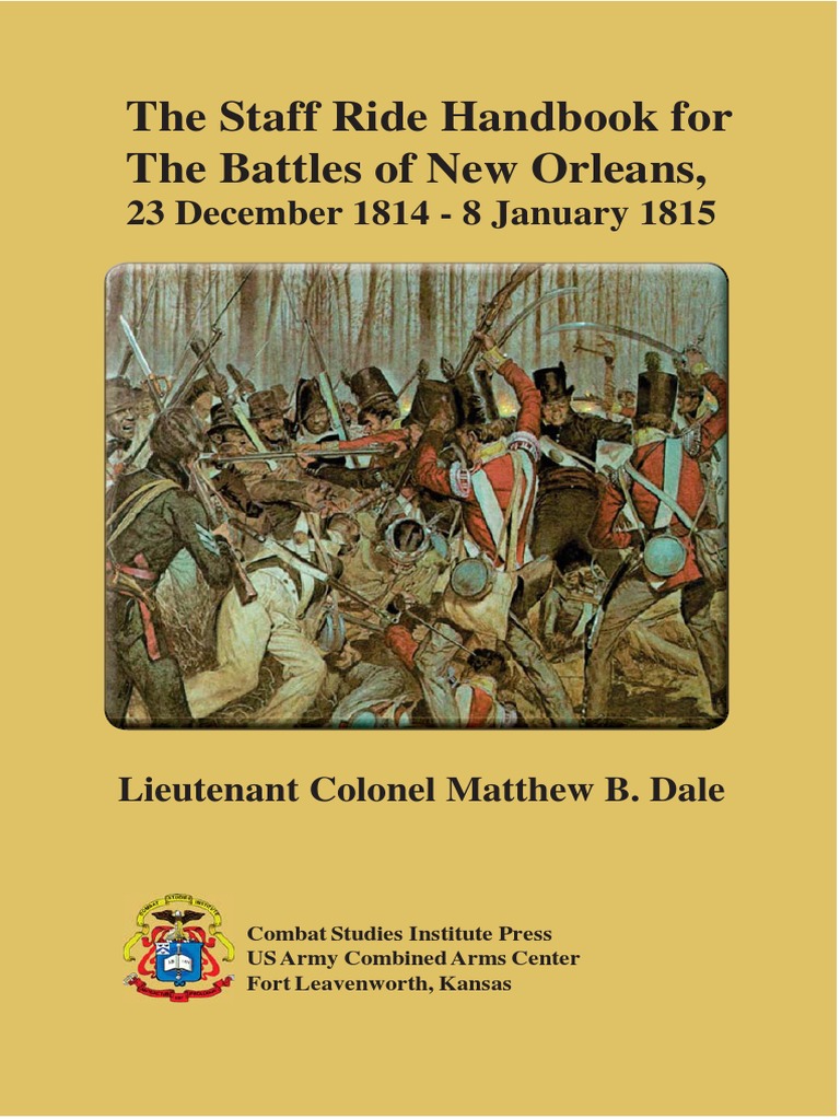 New Orleans Battles Staff Ride Handbook | PDF | Regiment | Company ...