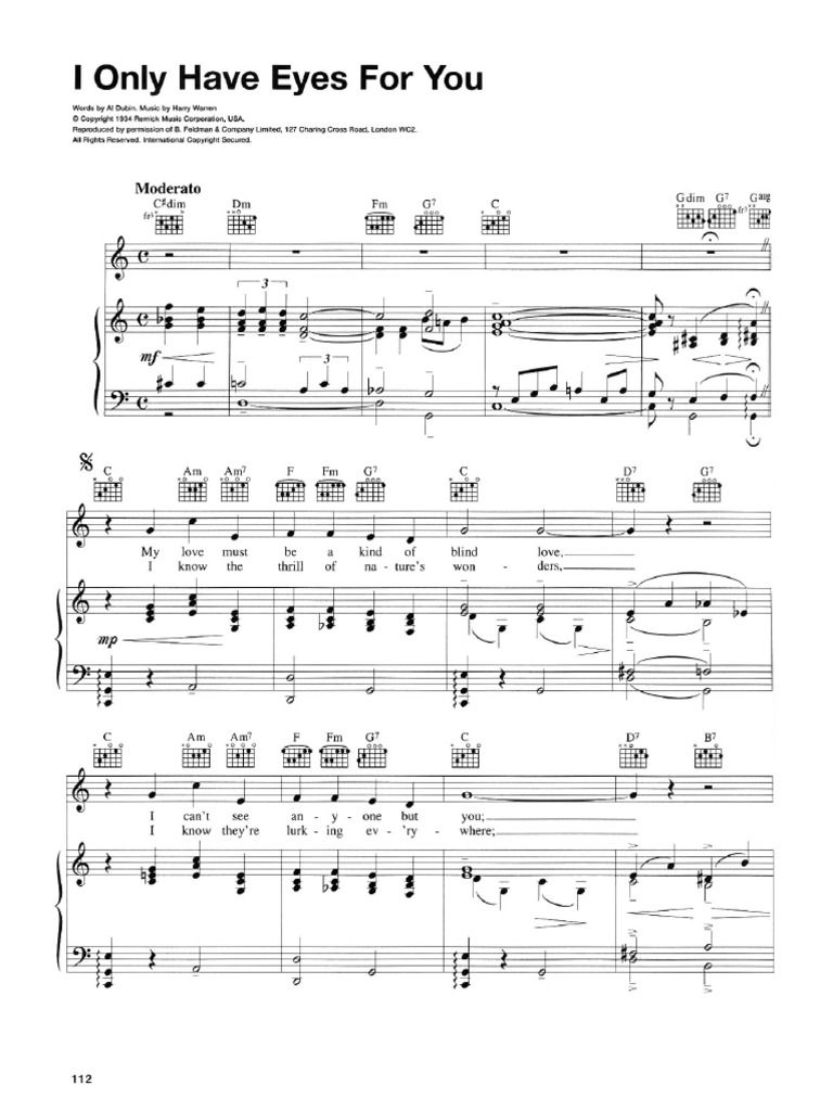 I Only Have Eyes for You.pdf