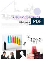 A Fair Conscience Ppt