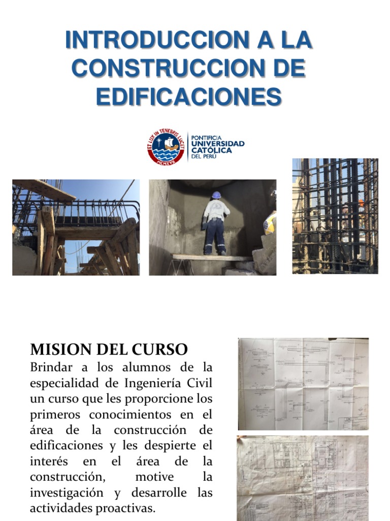 Introduccion a La Construccion de Edificaciones