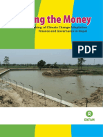 Finding The Money: A Stock Taking of Climate Change Adaptation Finance and Governance in Nepal