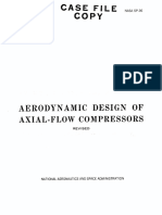 Aerodynamic Design of Axial-Flow Compressors, Nasa