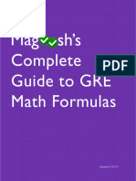 Magoosh - Maths Formulas