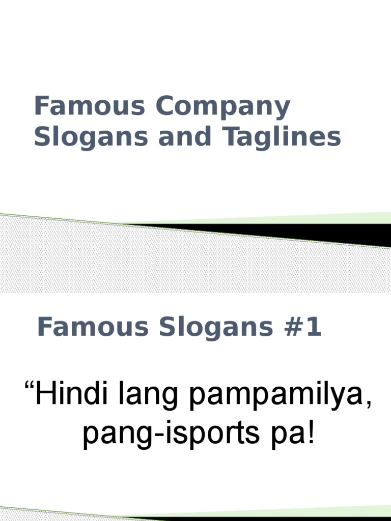 Game Company Slogan Philippines | PDF | Philippines | Business