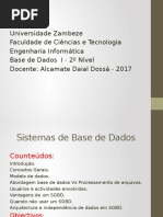 Tema 1- Sistemas de Base de Dados