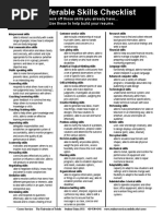 Transferable Skills Handout