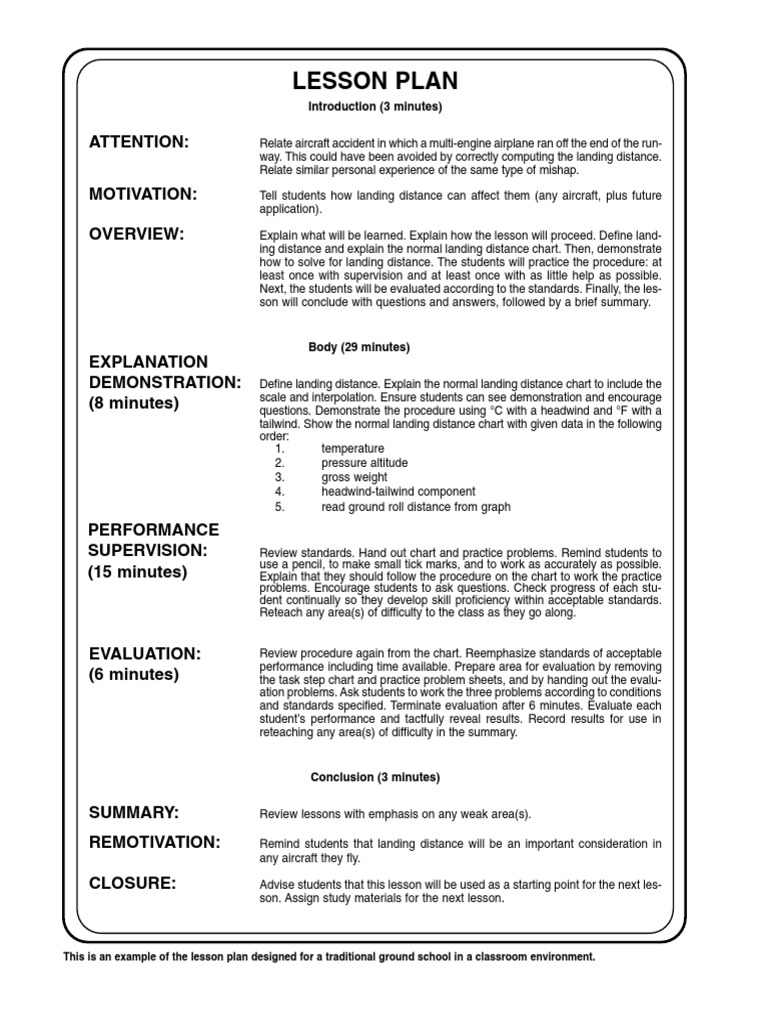 Sample Lesson Plans PDF | PDF