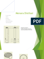 Menggambar Teknik Menara Distilasi