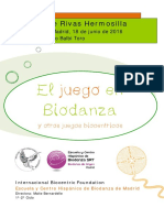 Monografia Sandra de Rivas El Juego en Biodanza