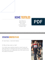 Home Textiles - Jury Work