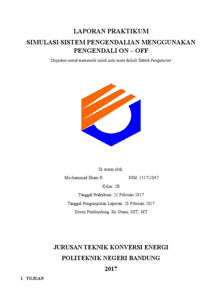 Dasar Teori Laporan Praktikum Pengendali On Off | PDF