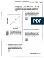 SAT Math Problem Solving and Data Analysis Practice Test 3