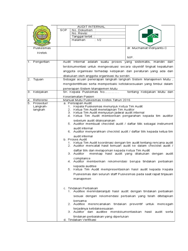 032. sop audit internal.doc