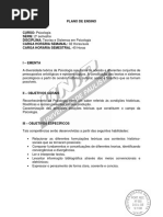 Teorias e Sistemas Em Psicologia