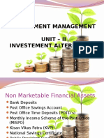 Investment Management Unit - Ii Investement Alternatives