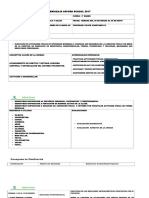 Planificación Unidad 1 - 4° Grade 2017