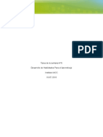 Desarrollo de Habilidades Para le Aprendizaje tarea 6